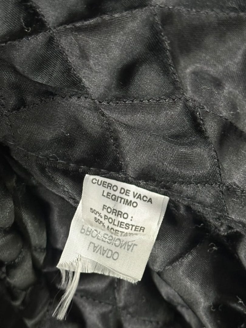 CAMPERA DE CUERO MARCA TUBE’S – TALLE M - Imagen 2