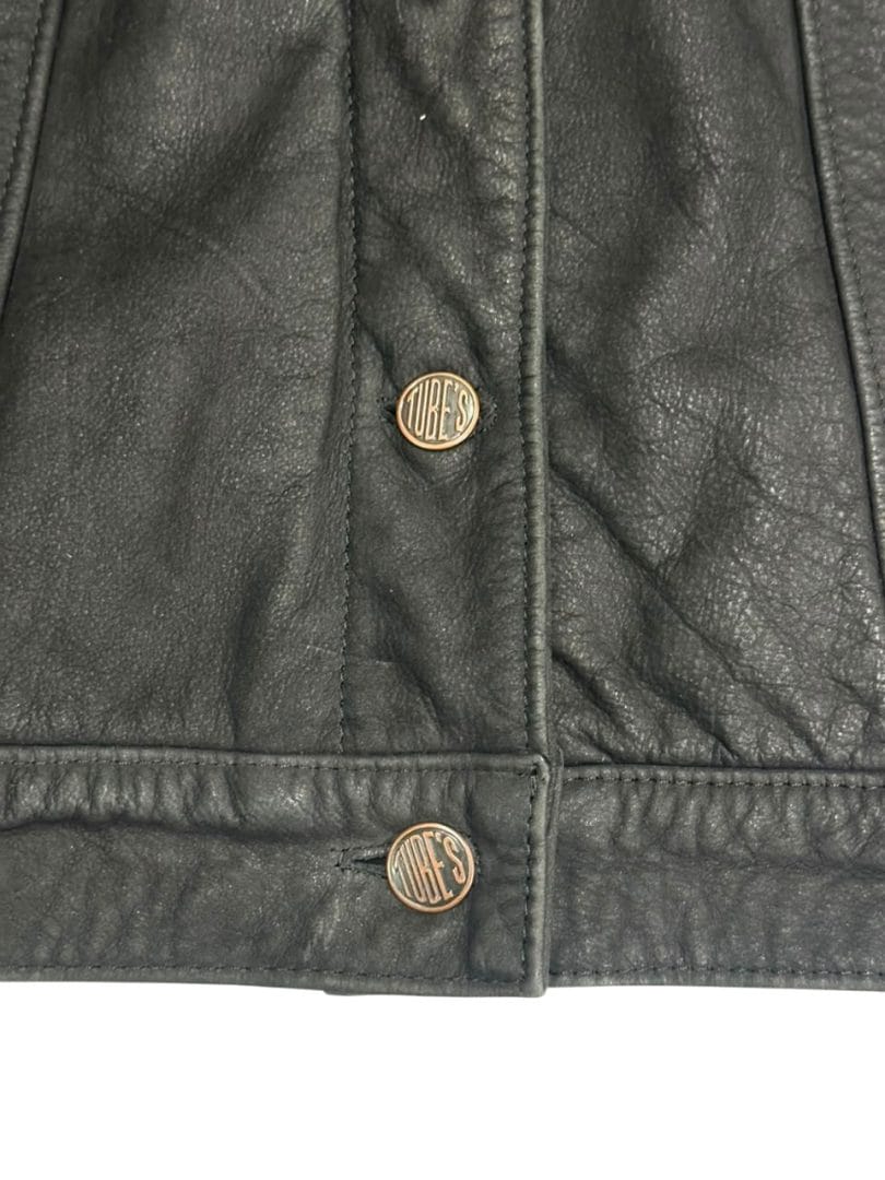 CAMPERA DE CUERO MARCA TUBE’S – TALLE M - Imagen 6