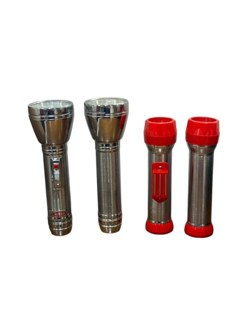 SET DE 4 LINTERNAS VINTAGE “EVEREADY” CON CAJA ORIGINAL - Imagen 2