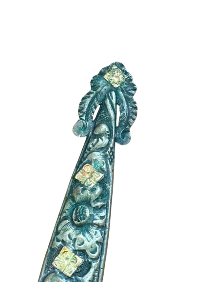 CUCHILLO / DAGA DE CAMPO "LA MOVEDIZA" – INDUSTRIA ARGENTINA (PLATA 800) - Imagen 3