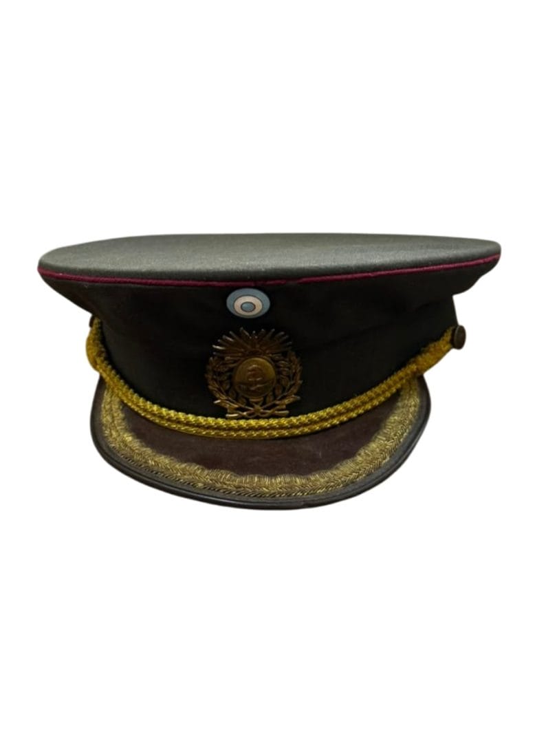 GORRA MILITAR DE PLATO VINTAGE – EJÉRCITO ARGENTINO