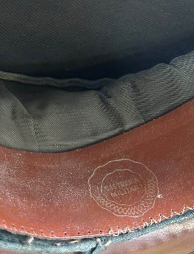 GORRA MILITAR DE PLATO VINTAGE – EJÉRCITO ARGENTINO - Imagen 8