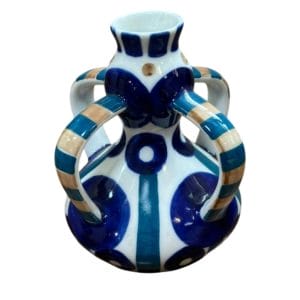 JARRÓN / FIGURA DE PORCELANA SARGADELOS "R.V." (ESPAÑA)