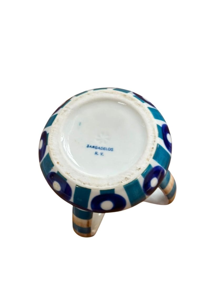JARRÓN / FIGURA DE PORCELANA SARGADELOS "R.V." (ESPAÑA) - Imagen 4