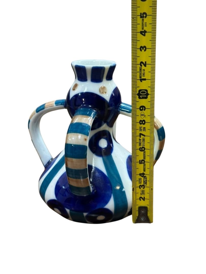 JARRÓN / FIGURA DE PORCELANA SARGADELOS "R.V." (ESPAÑA) - Imagen 6
