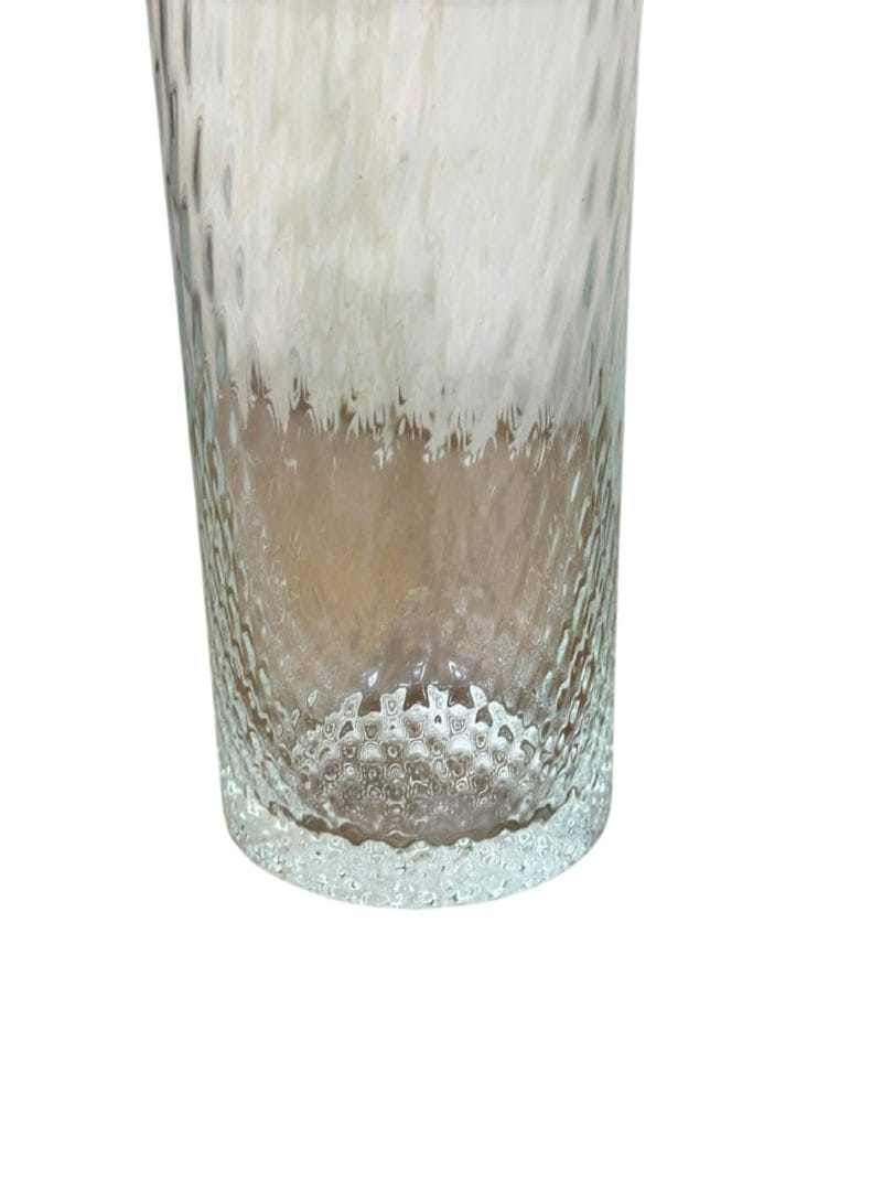 Jarra de vidrio labrado con textura en relieve - Imagen 6