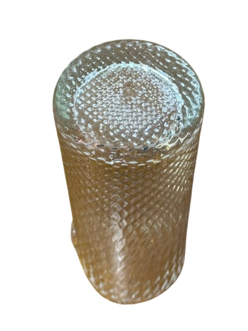 Jarra de vidrio labrado con textura en relieve - Imagen 7