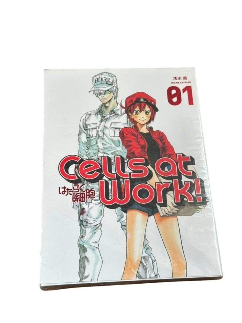 Set de 2 mangas Cells At Work (Tomos 1 y 2) Akane Shimizu - Imagen 2