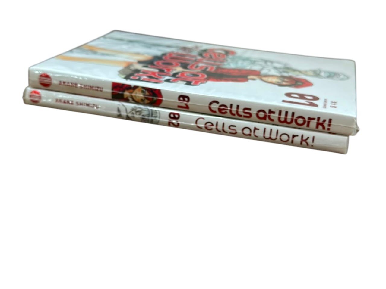 Set de 2 mangas Cells At Work (Tomos 1 y 2) Akane Shimizu - Imagen 5