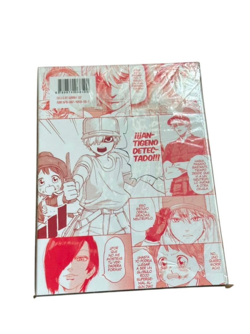 Set de 2 mangas Cells At Work (Tomos 1 y 2) Akane Shimizu - Imagen 6