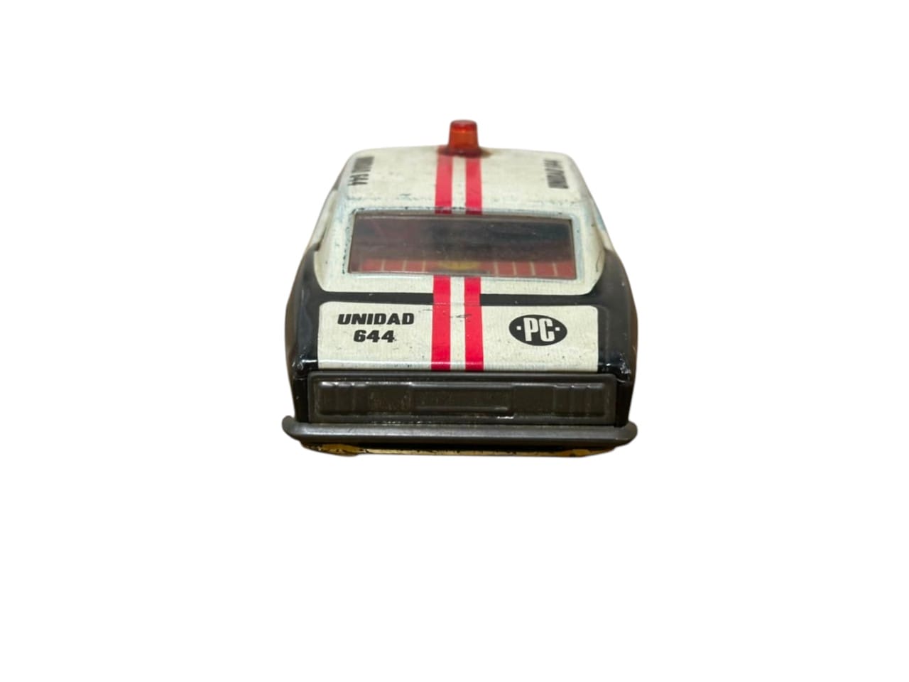 JUGUETE VINTAGE AUTO DE POLICÍA PATRULLERO “COMANDO RADIOELÉCTRICO” - Imagen 6