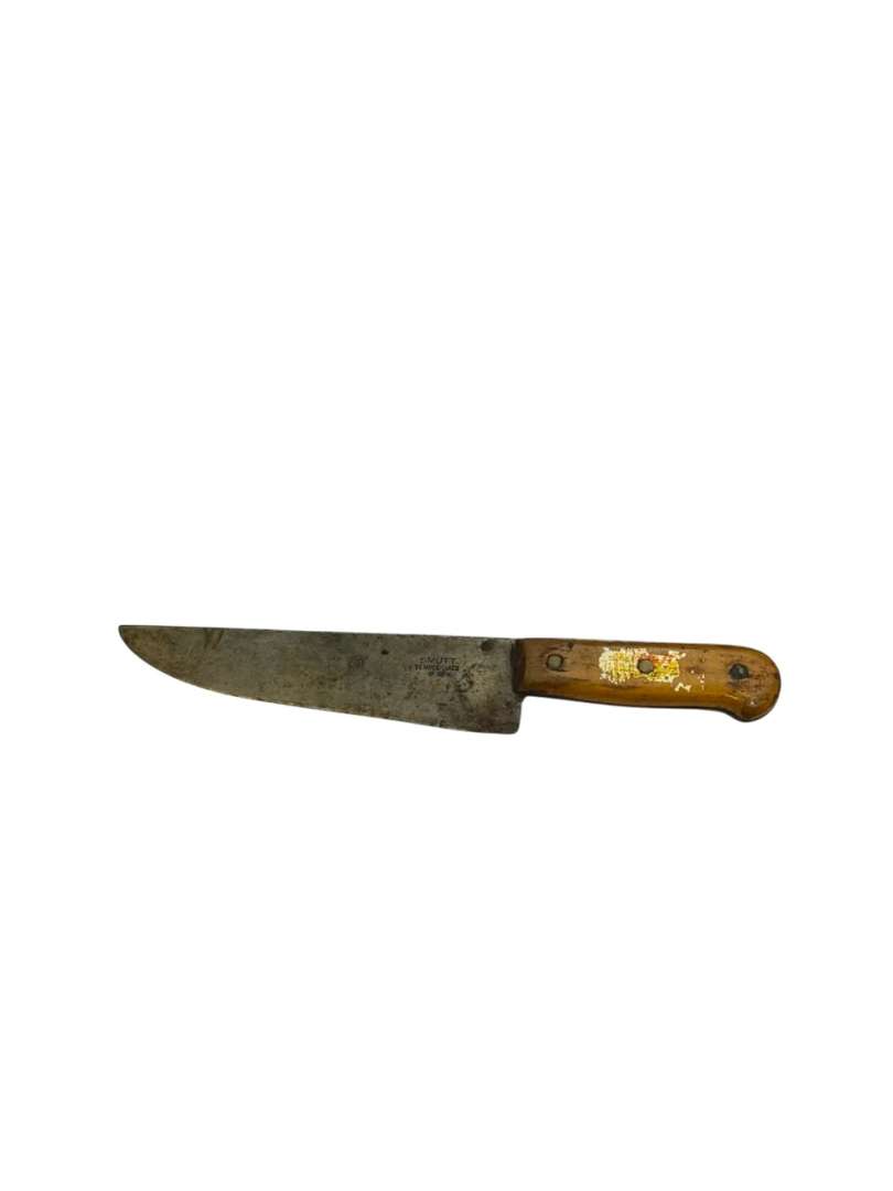 CUCHILLO VINTAGE DE COCINA / OFICIO – SMUTT “TEMPLE SUIZO” M.R.
