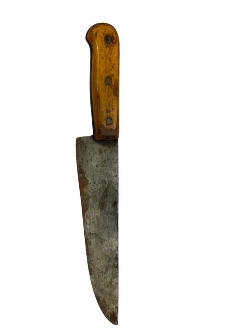 CUCHILLO VINTAGE DE COCINA / OFICIO – SMUTT “TEMPLE SUIZO” M.R. - Imagen 2