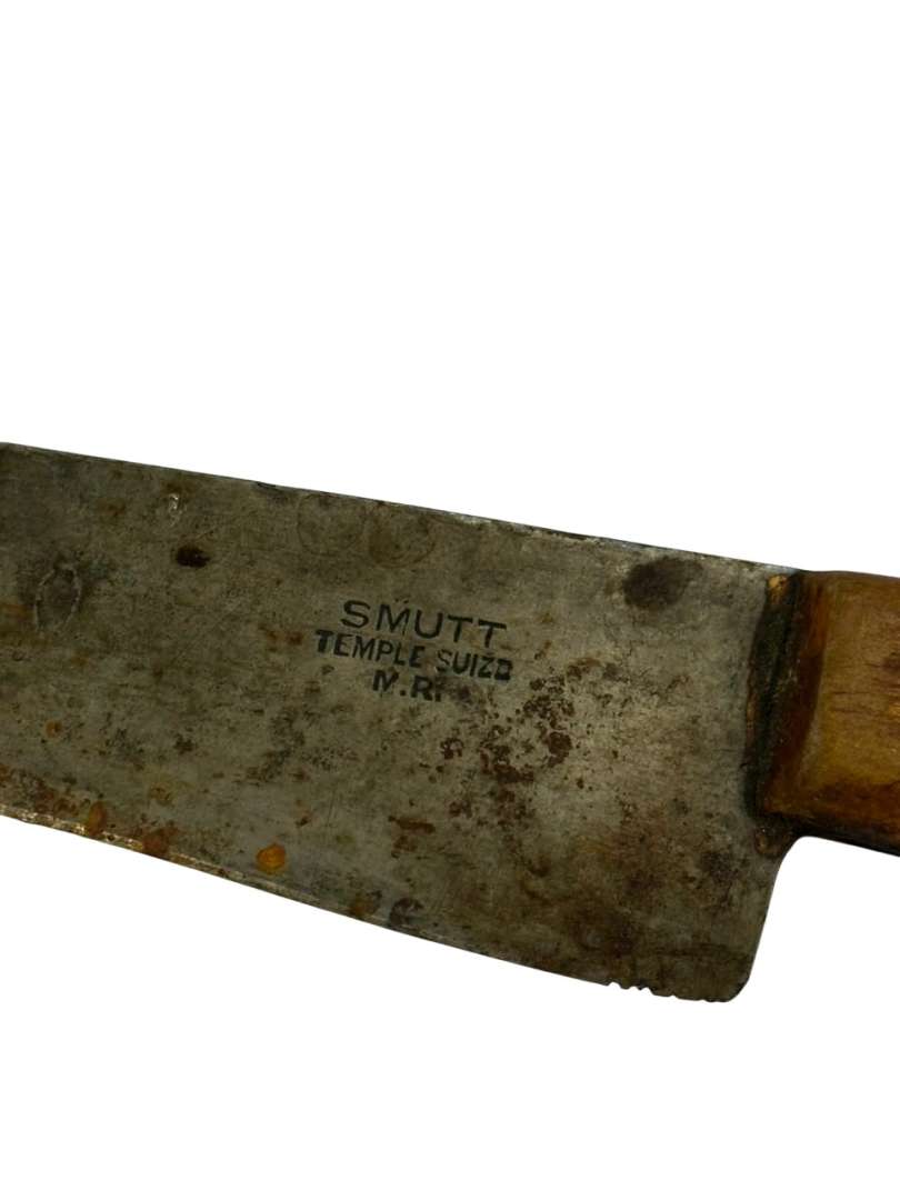 CUCHILLO VINTAGE DE COCINA / OFICIO – SMUTT “TEMPLE SUIZO” M.R. - Imagen 6