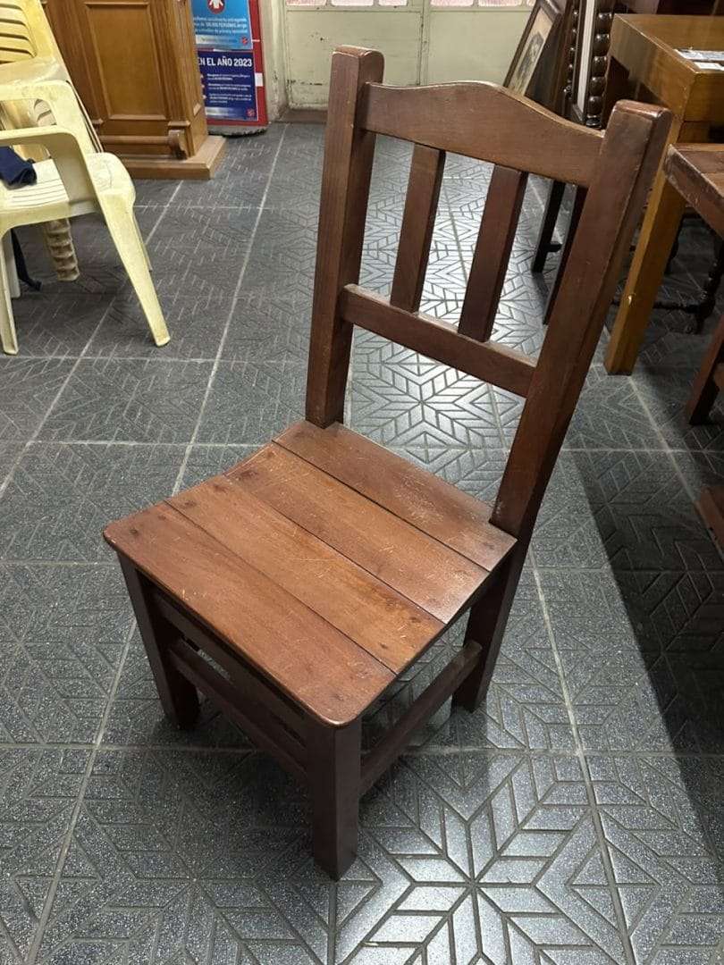 Juego de comedor en madera de algarrobo - Imagen 7