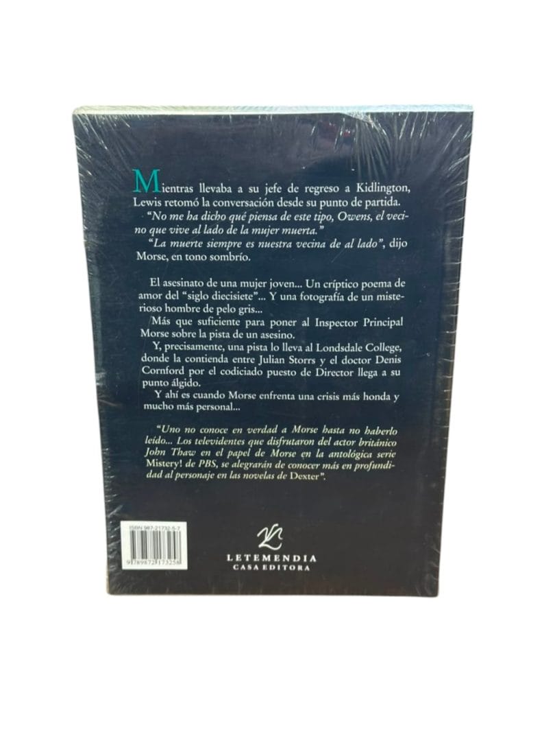 Libro La Muerte Es Mi Vecina - Colin Dexter - Imagen 2