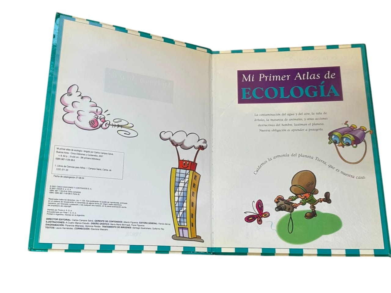 Libro Mi Primer Atlas De Ecologia - Imagen 3