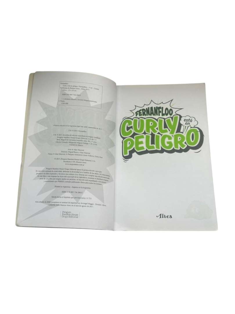 Libro Fernanfloo: Curly Está En Peligro - Imagen 4
