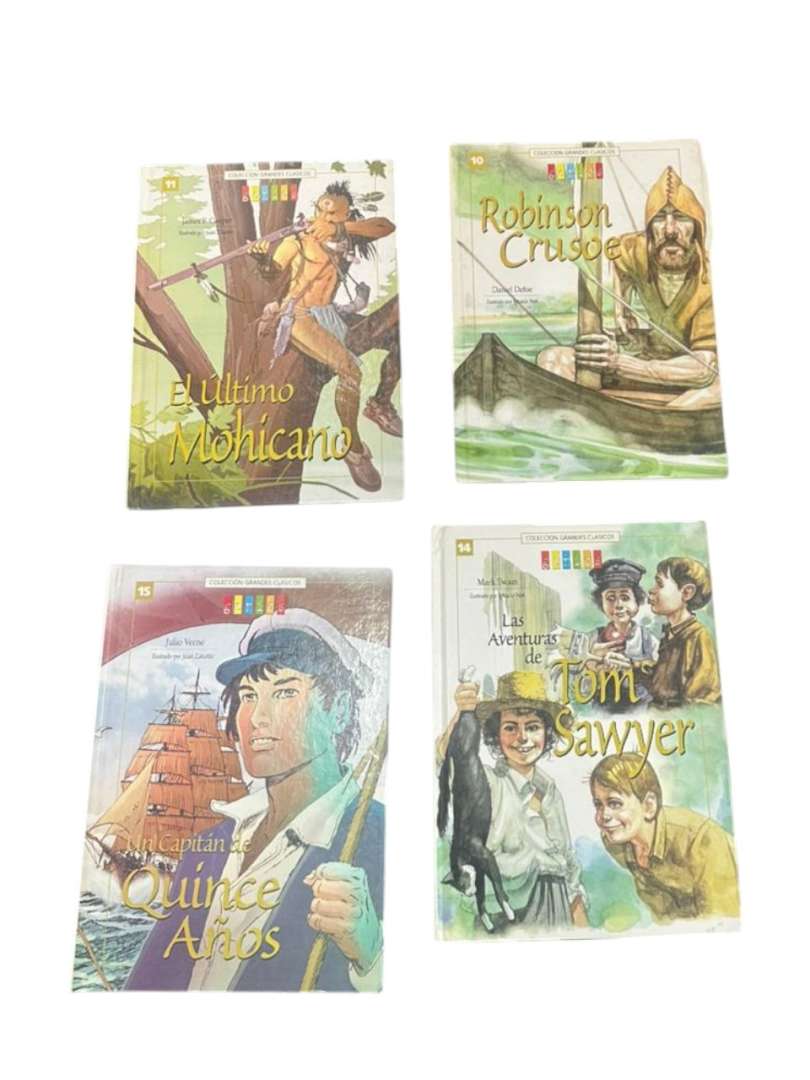 Coleccion grandes clasicos (4 libros) - Editorial Genios
