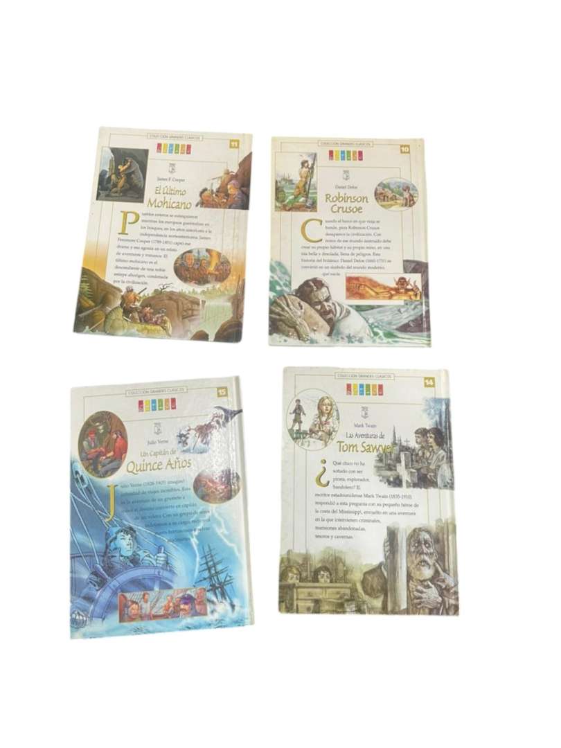 Coleccion grandes clasicos (4 libros) - Editorial Genios - Imagen 4