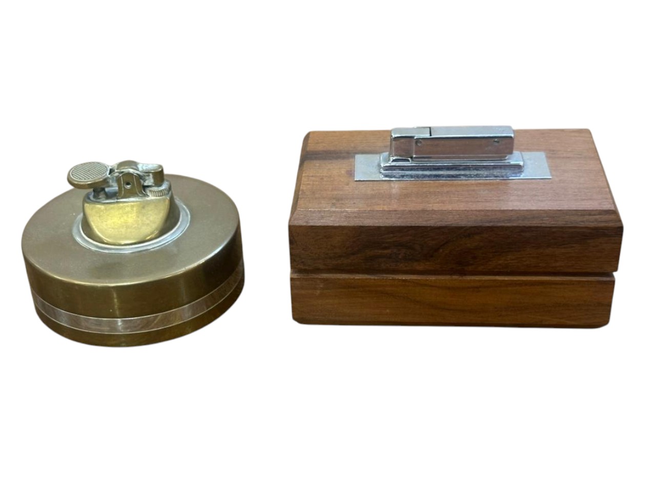 PAR DE ENCENDEDORES VINTAGE DE MESA – JAPÓN / ARTPEN