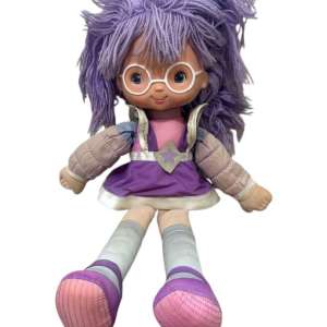 MUÑECA RETRO VINTAGE "SHY VIOLET" – RAINBOW BRITE / HALLMARK & MATTEL (1983-1984)
