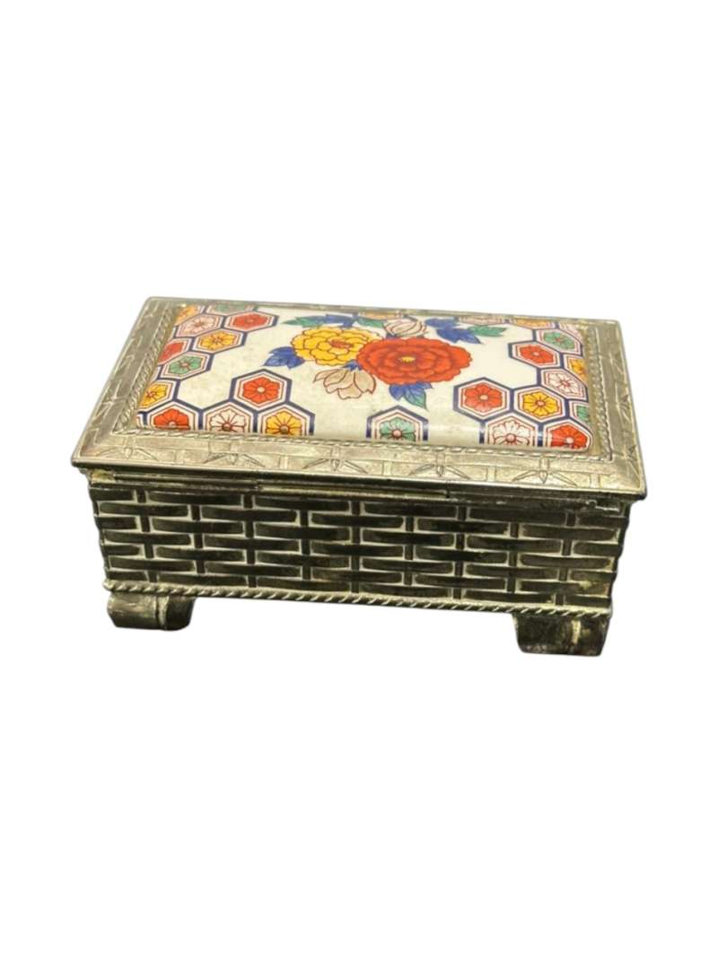 Caja musical y porta joyero vintage