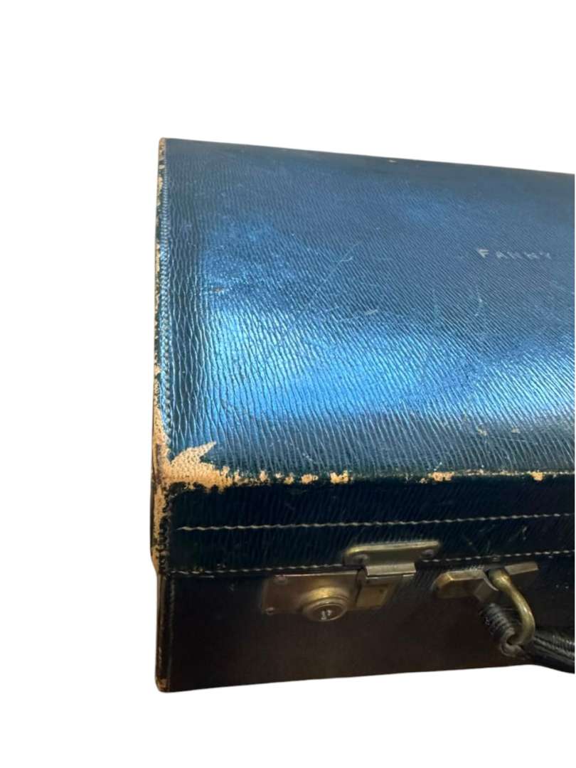 PORTAFOLIO / CAJA DE VIAJE VINTAGE "FANNY" – MAPPIN & WEBB LTD. (LONDON) - Imagen 11