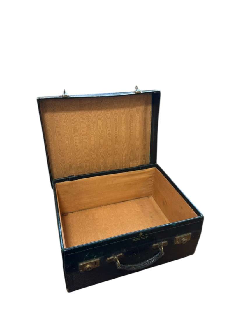 PORTAFOLIO / CAJA DE VIAJE VINTAGE "FANNY" – MAPPIN & WEBB LTD. (LONDON) - Imagen 13