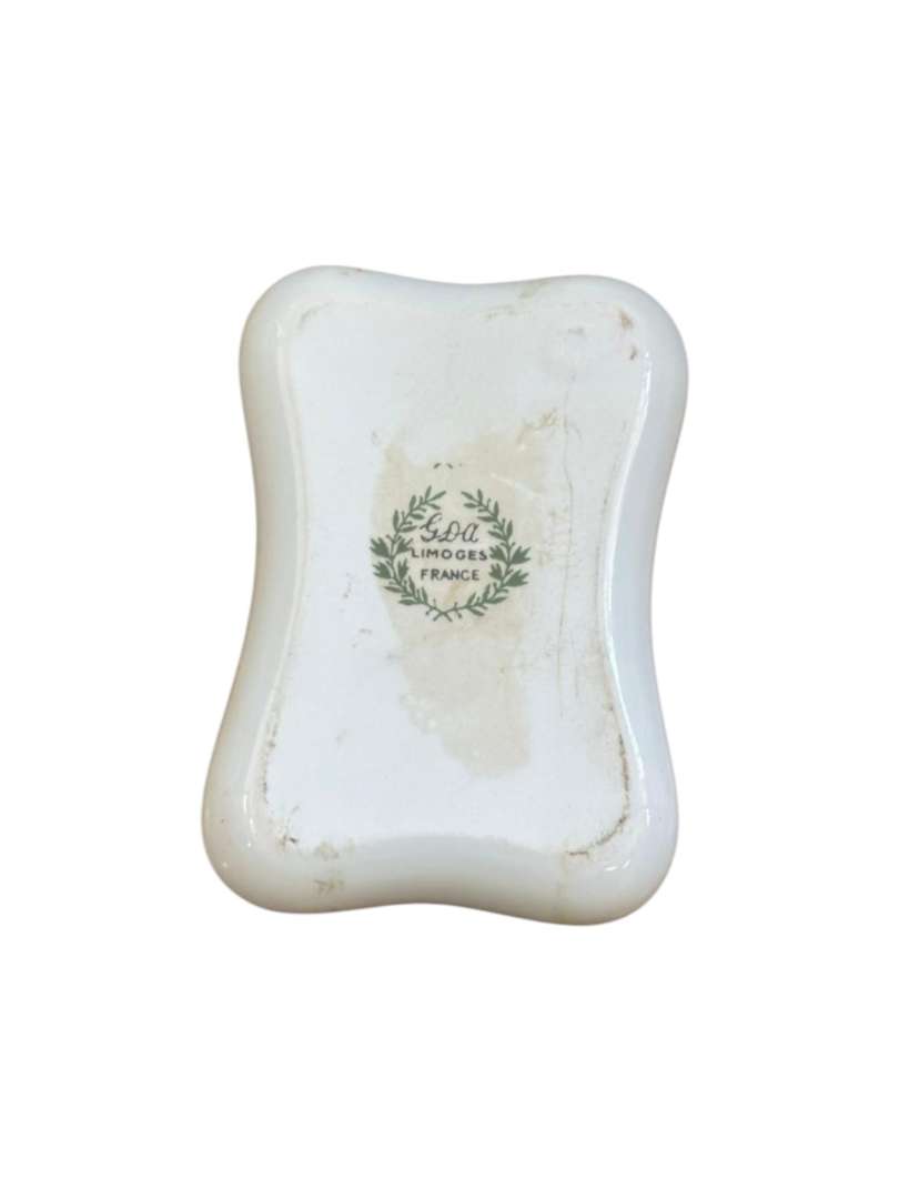 SET DE 3 PLATITOS DE PORCELANA DE COLECCIÓN – SCHMIDT & LIMOGES (FRANCIA) - Imagen 4