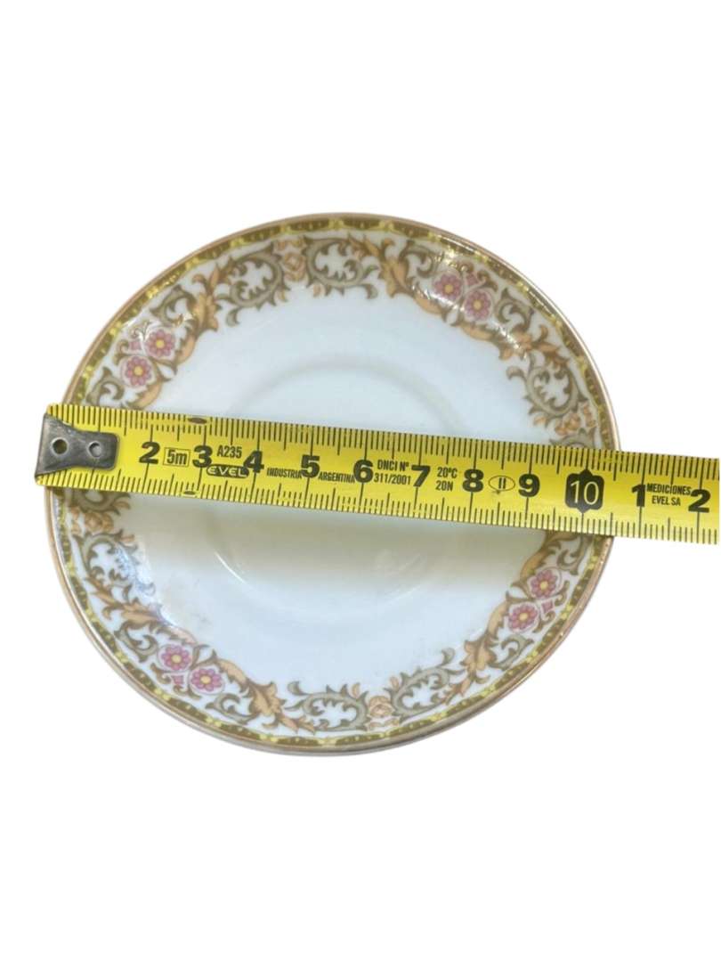SET DE 3 PLATITOS DE PORCELANA DE COLECCIÓN – SCHMIDT & LIMOGES (FRANCIA) - Imagen 5