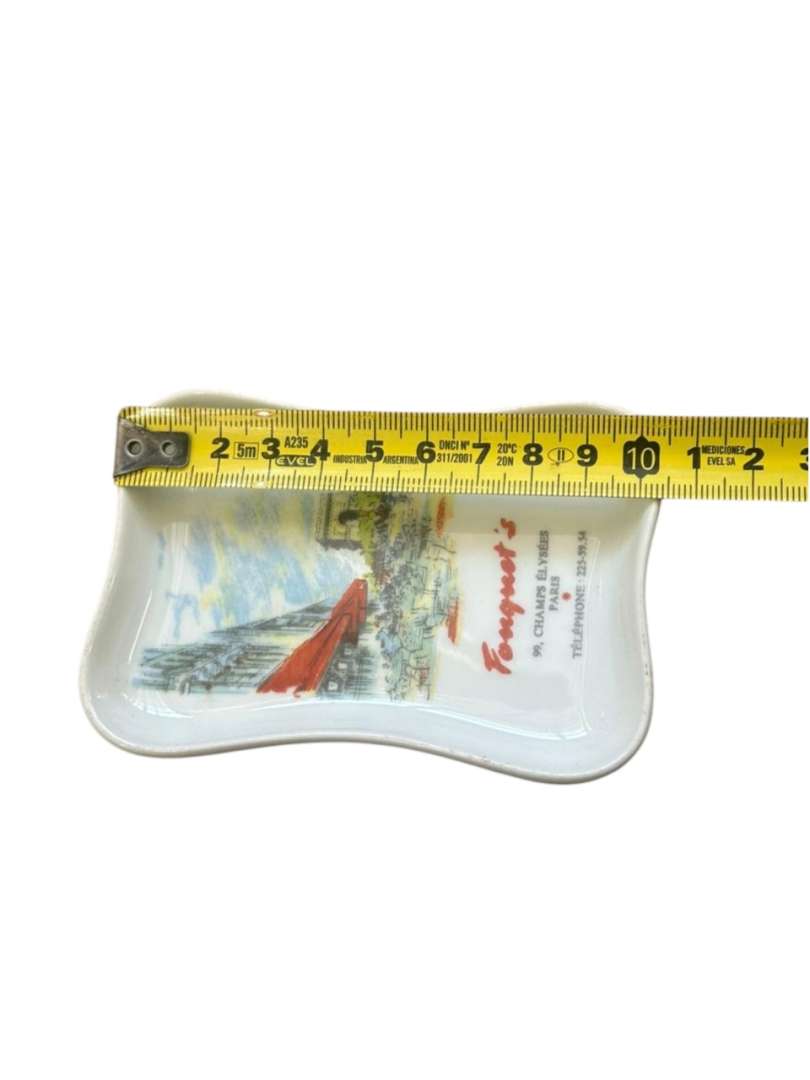 SET DE 3 PLATITOS DE PORCELANA DE COLECCIÓN – SCHMIDT & LIMOGES (FRANCIA) - Imagen 6