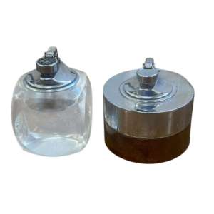 PAR DE ENCENDEDORES VINTAGE DE MESA – COMPONENT BRASIL
