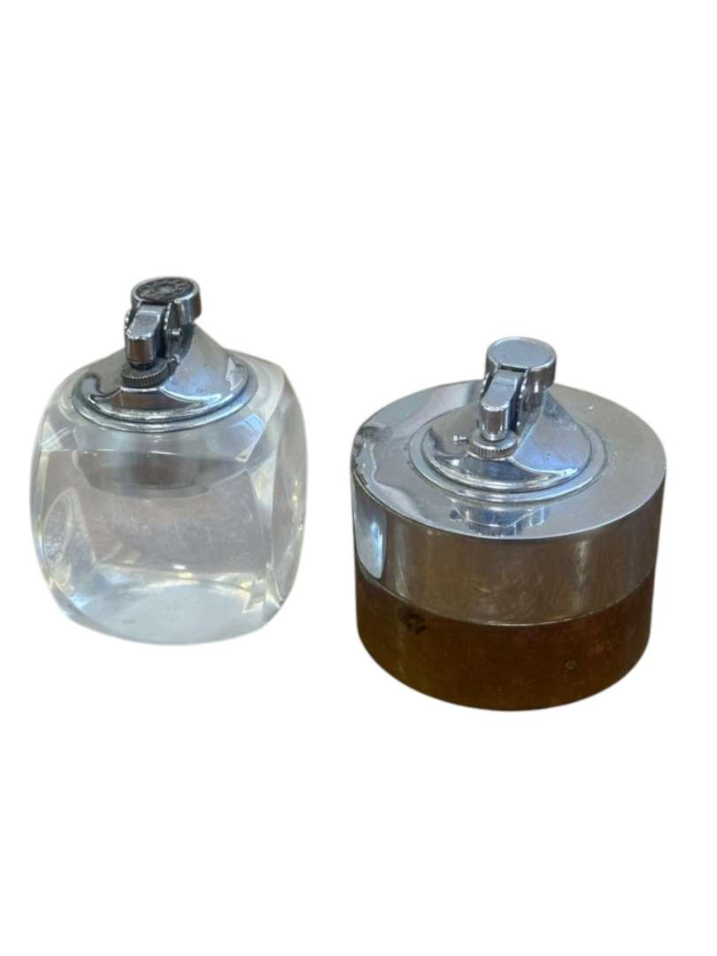PAR DE ENCENDEDORES VINTAGE DE MESA – COMPONENT BRASIL - Imagen 7
