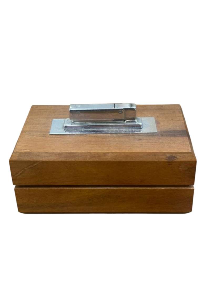 PAR DE ENCENDEDORES VINTAGE DE MESA – JAPÓN / ARTPEN - Imagen 13