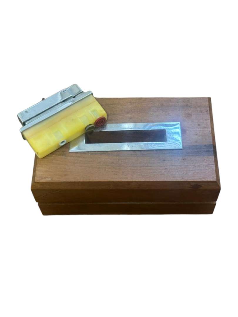 PAR DE ENCENDEDORES VINTAGE DE MESA – JAPÓN / ARTPEN - Imagen 15