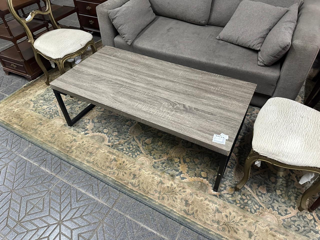 Mesa ratona industrial de melamina y metal - Imagen 2