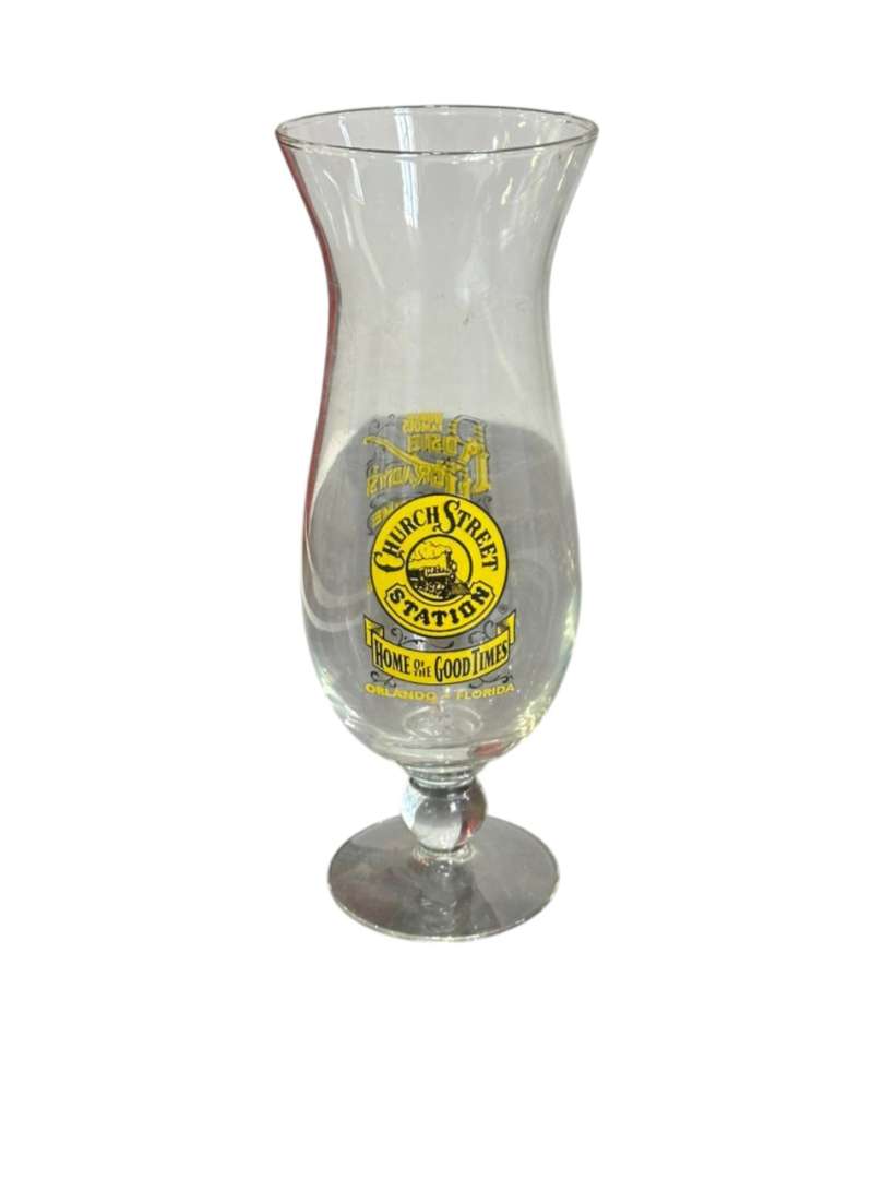 Copa trago Hurricane vintage “Church Street Station & Rosie O´Grady´S”