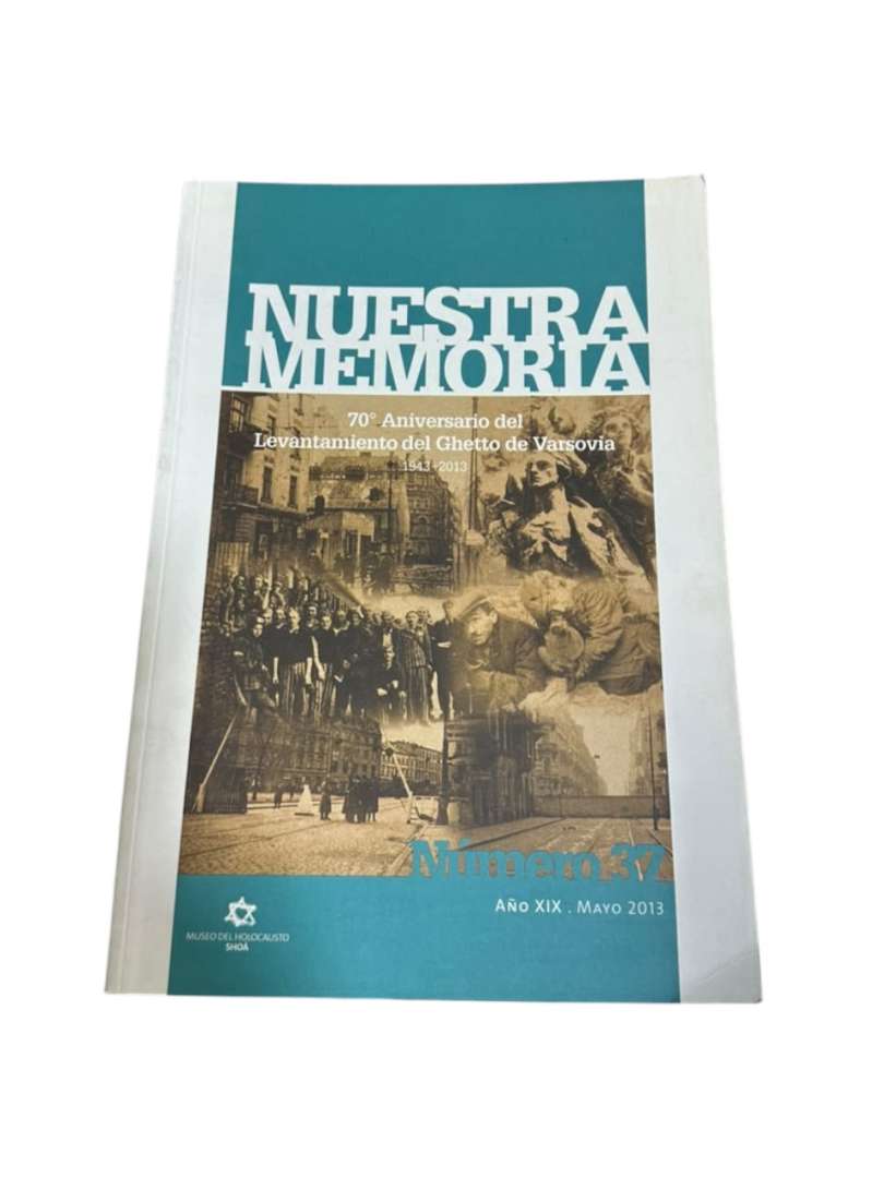 Libro “Nuestra Memoria - N°37 - Museo Del Holocausto De Buenos Aires