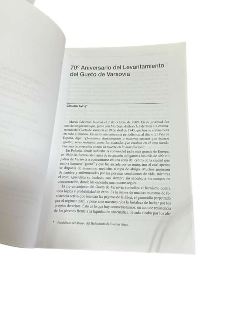 Libro “Nuestra Memoria - N°37 - Museo Del Holocausto De Buenos Aires - Imagen 5