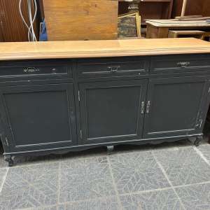 Mueble bahiut de madera maciza estilo provenzal