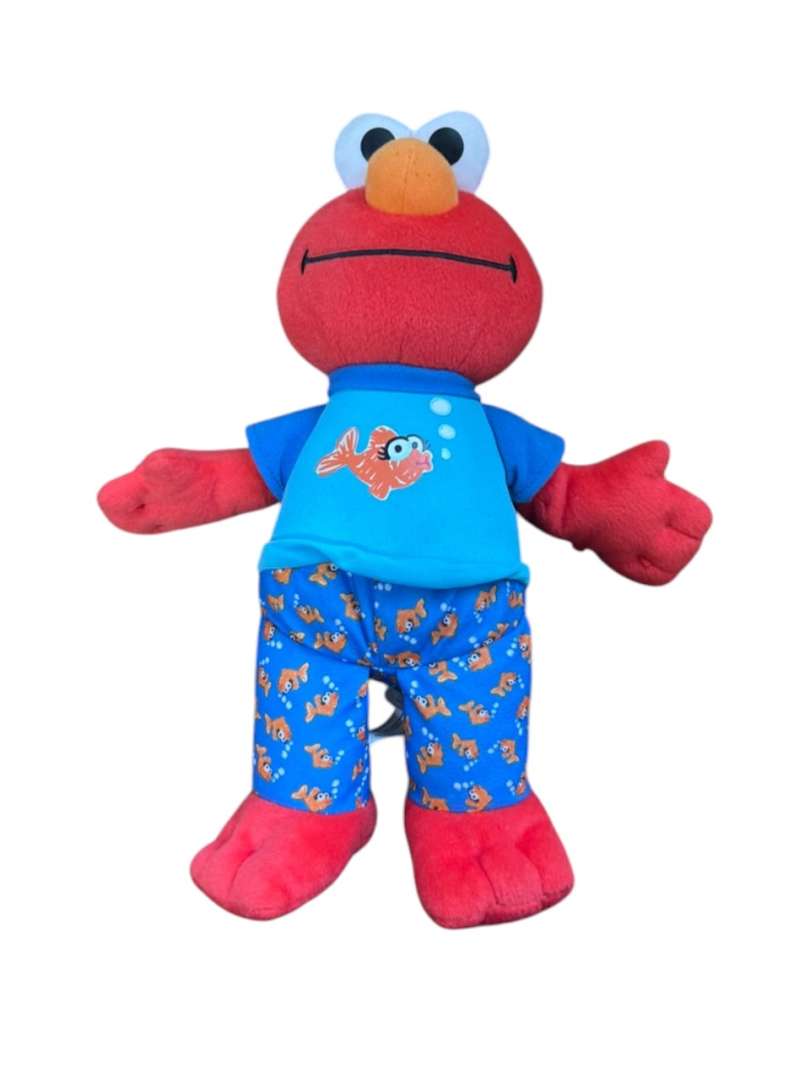 PELUCHE ELMO INTERACTIVO CON SONIDO – HASBRO / SESAME STREET (2010)