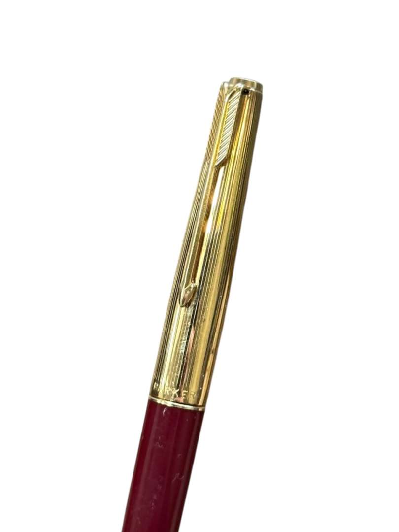 SET DE 3 INSTRUMENTOS DE ESCRITURA VINTAGE – PARKER & CARAN D'ACHE - Imagen 12