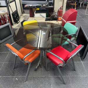 Juego de comedor retro