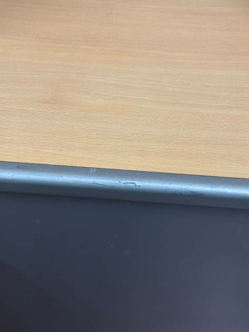 Juego de escritorio con dos torres biblioteca en melamina - Imagen 13