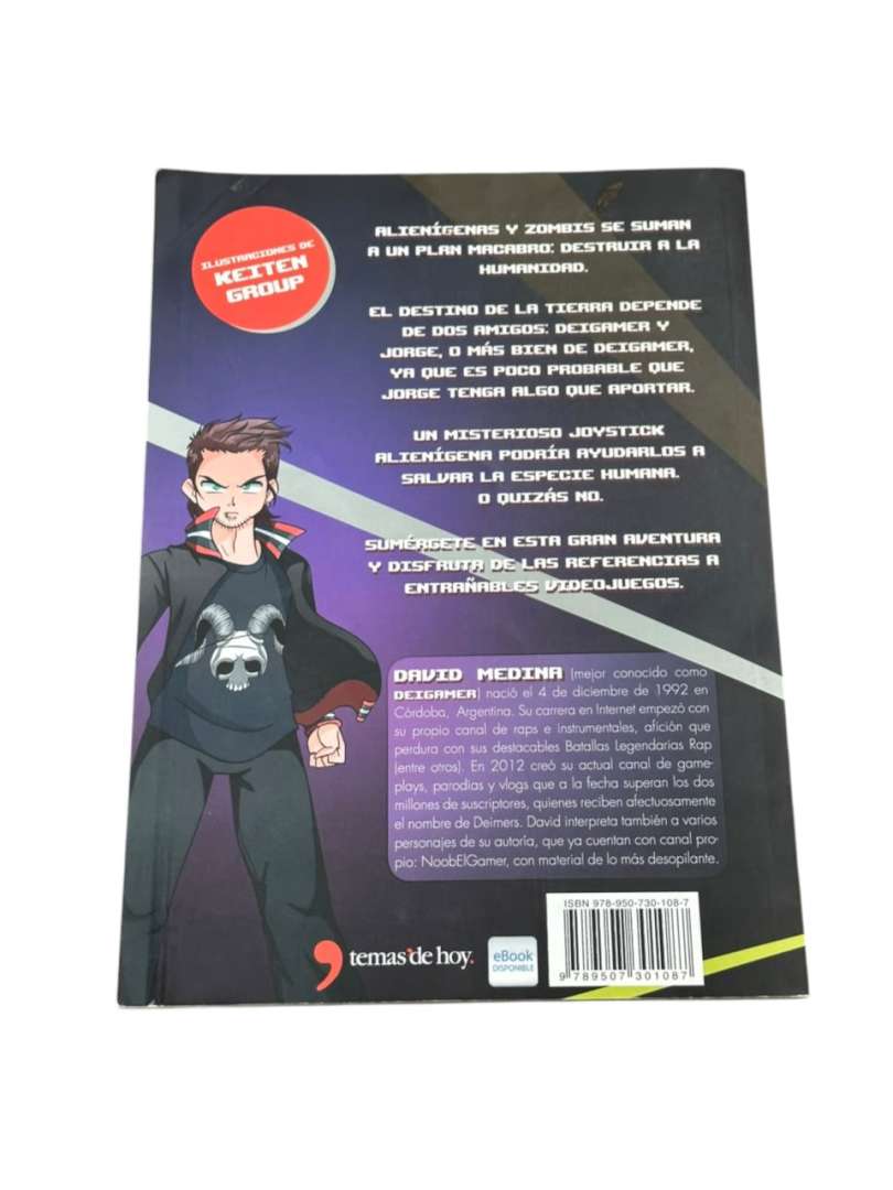 Libro el sacrificio de Deigamer - David Medina - Imagen 2