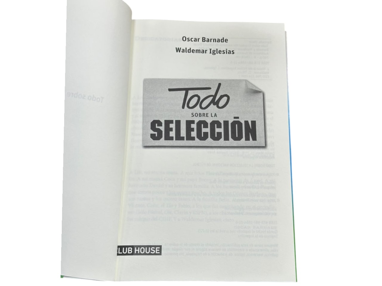 Libro todo sobre la selección - Oscar Barnade y Waldemar Iglesias - Imagen 7