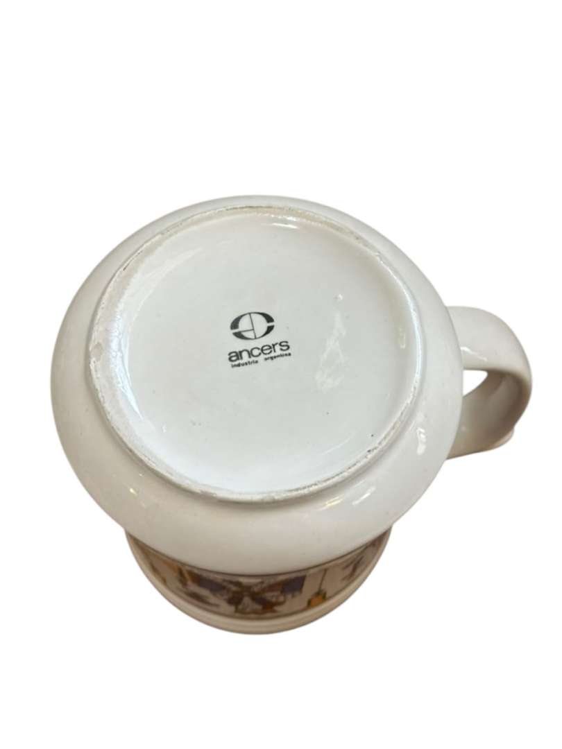 Par de chops de ceramica Ancers Industria Argentina - Imagen 9