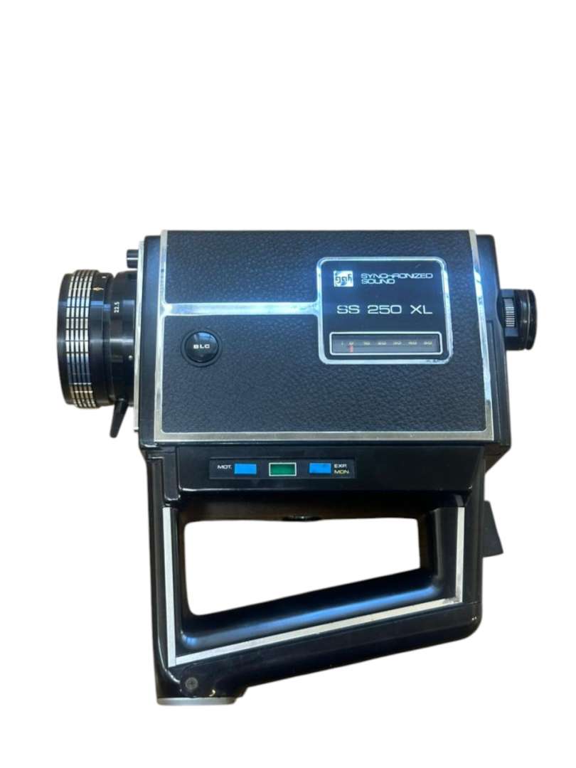 FILMADORA CINE VINTAGE SUPER 8 GAF SYNCHRONIZED SOUND SS 250 XL - Imagen 4