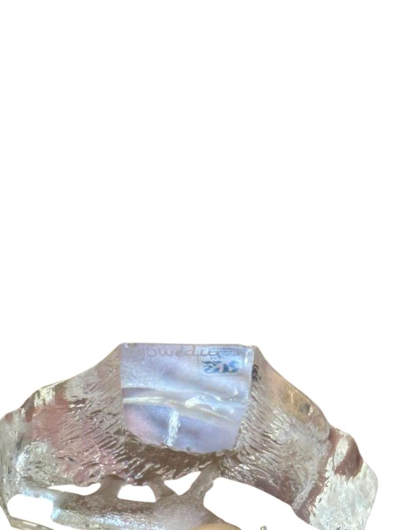 SET DE FIGURAS Y ESCULTURAS DE CRISTAL – MATS JONASSON / CRISTAL CON DETALLES DORADOS - Imagen 13